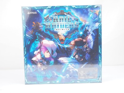 NINJA DIVISION RAIL RAIDERS INFINITE SCI FI WESTERN BRETTSPIEL. VERSIEGELT. J3