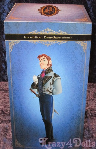 Disney Designer Fairytale Dolls Heros&Villains Frozen Elsa And Hans LE - Picture 8 of 9