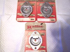 Redline HW03-030 5 Inch x 3-1/2 Inch Recessed Rope Ring - 3/8 Inch Deep Set of 3