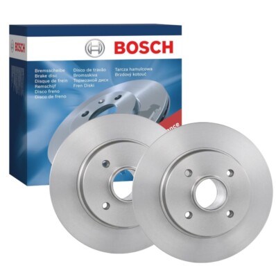 2x Bosch BD1245 0986479383 brake disc rear Berlingo Peugeot 3008 Citroën DS