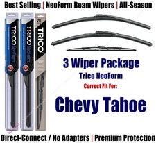 3-Pack Wipers Front & Rear - NeoForm - 2000-2006 Chevrolet Tahoe - 16220x2/30160