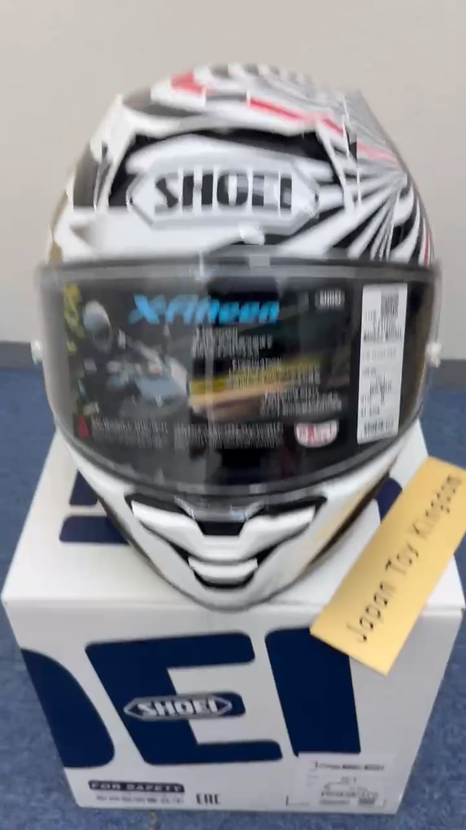 【新品】SHOEI X-Fifteen MARQUEZ MOTEGI4 Lサイズ SHOEI full face Helmet X-Fifteen MARQUEZ MOTEGI 4 S-XXL X-15