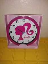 BARBIE WALL CLOCK BARBIE SILHOUETTE ANALOG DI...