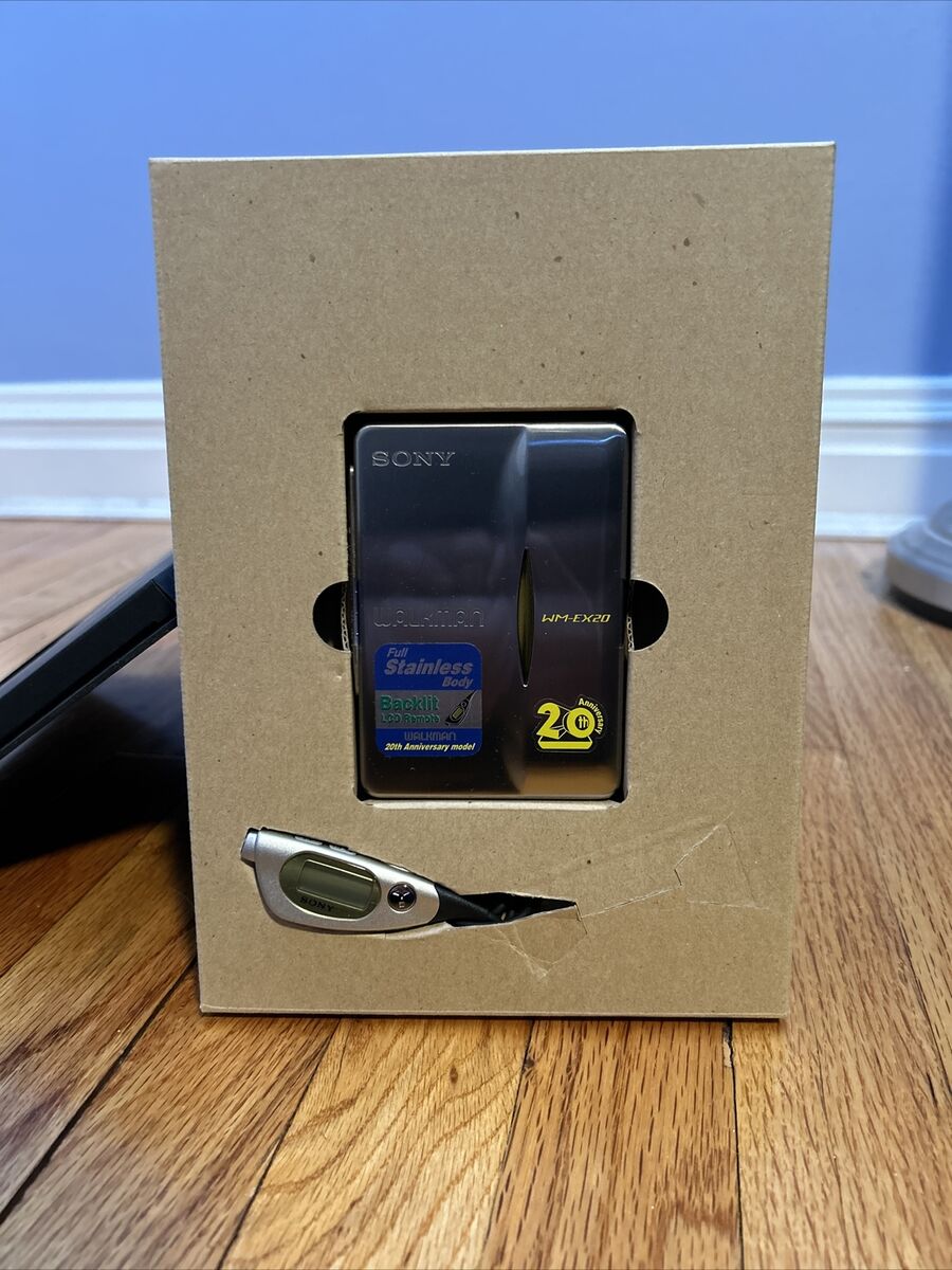 INCREDIBLY RARE Sony 20th Anniversary Walkman WM-EX20 | eBay INCREDIBLY RARE Sony 20th Anniversary Walkman WM-EX20 | eBay