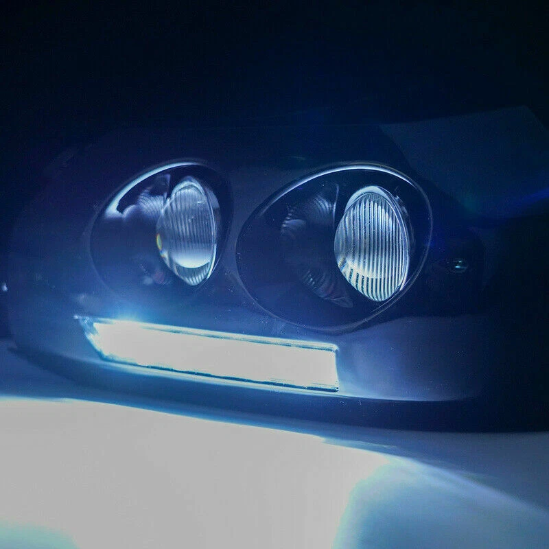 Luces antiniebla LED DRL para parachoques negras Toyota Fj Cruiser 2007-2014 luces de conducción Foto 2 de 4