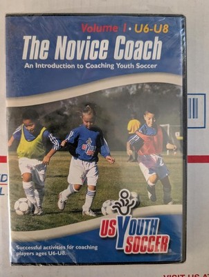 The Novice Coach Soccer Training DVD new sealed #1j