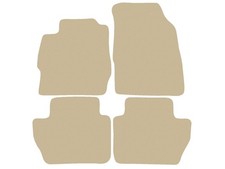 Veloursfußmatten für Ford KA+ Plus 2016-2020 , Beige x14 Rand Veloursfußmatten für Ford KA+ Plus 2016-2020 , Beige x14 Rand
