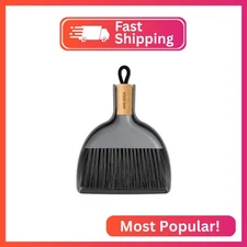 MR.SIGA Mini Dustpan and Brush Set, Portable Cleaning Brush and Dustpan Combo wi