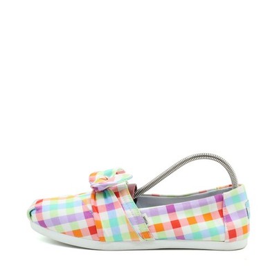 TOMS Damen Schleife Slipper mehrfarbig  Textil atmungsaktiv Espadrilles EU 38