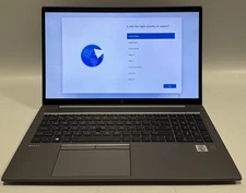 HP ZBook Firefly 15 G7 Mobile Workstation i7-10810U @ 1.1GHz 16GB DDR4 500GB SSD