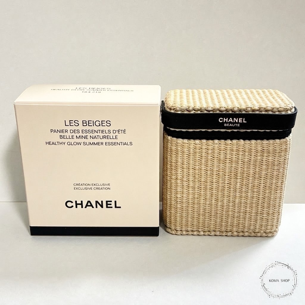 ［ポーチのみ］CHANEL LES BEIGES サマー エッセンシャルズ CHANEL LES BEIGES Essential Set 【 Pouch Only 】 Cosmetic Bag