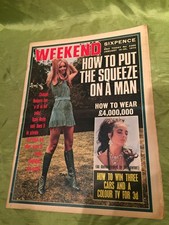WEEKEND MAGAZINE [Jan 14-20, 1970] Clodagh Rodgers, Elizabeth Taylor VG