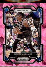 2023-24 Panini Prizm #212 Richaun Holmes Prizms Pink Ice Dallas Mavericks
