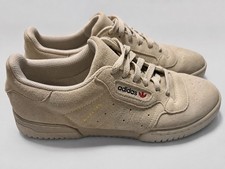 Adidas Yeezy Powerphase Calabasas Clear Brown Suede Sneakers Size 8.5 MEN