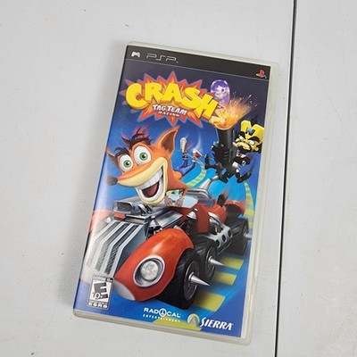 Crash Tag Team Racing Standard Case PSP Rare Case Manual Only