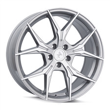 19 Zoll KESKIN KT19N 5x112 ET30 Alufelgen SILVER FRONT POLISH