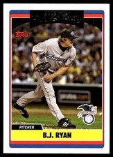 B.J. Ryan 2006 Topps Updates & Highlights #UH272 Blue Jays MLB READ FREE SHIP