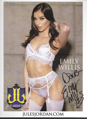 EMILY WILLIS-"Sexy Adult Star"-Authentic Autographed Promo RARE | eBay EMILY WILLIS-"Sexy Adult Star"-Authentic Autographed Promo RARE | eBay