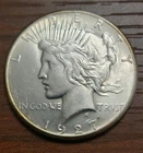 1927 Peace Silver Dollar $1 High AU Low MS Semi Key Date Sharp Detail Luster