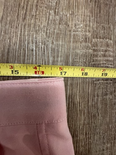 FootJoy Pink Flat Front Performance 10" Inseam Chino Golf Shorts Size 34 - Picture 7 of 8