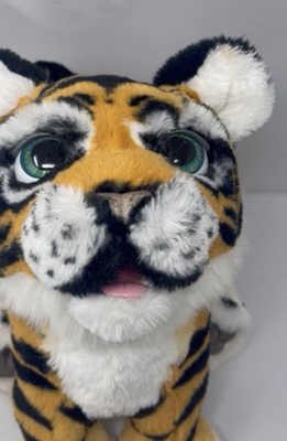 FurReal Roarin' Tyler The Playful Tiger Interactive Plush 15  Tested & Working