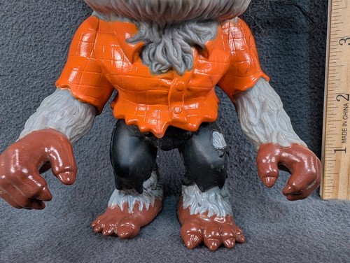 BATTLE TROLLS WOLFMAN Troll 1992 Hasbro Vintage Horror Toy Figure WEREWOLF RARE! - Picture 5 of 9