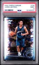 2002 Topps Chrome Jared Jeffries #134 PSA 9