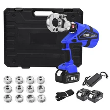 Electric Hydraulic Plier Rechargeable Battery Powered Crimping Tool 16-300mm² US