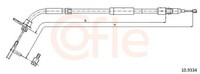 Bremsseil Seilzug Feststellbremse Cofle 10.9334 FüR Mercedes W169 W245 Klasse