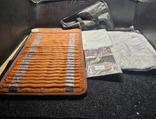 Ereada Infrared Amethyst Mat Mini 32"L x 20"W -Adjustable FIR Heating Pad, Brown