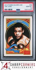 2014 Panini Golden Age #56 Joe Louis HOF PSA 10 Collectible Card