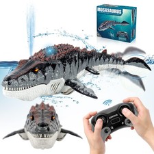 Mosasaurus Dinosaur Toys, Upgrade Remote Control Water Toy, Pool Toys for Kid...