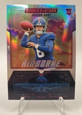 2025 Rookies & Stars Silver Prizm AIRBORNE Jaxson Dart w/ Rookie Rush/Draft Clas