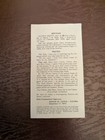 St. Jacinta Marto Vintage Official Prayer Card rare priest estate — photo 4
