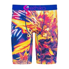 Ethika Men's Budder Staple Boxer Brief Underwear Soft Stretch Yellow, Size XL