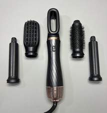 Hair Dryer Styling Comb Brush Hot Air Curler Straightener Quick Dry High Speed