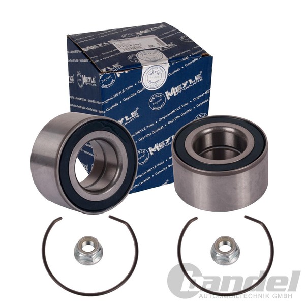 2X Meyle RADLAGER-SATZ Vorne Passend FüR Renault Clio 1+2 Kangoo Laguna I Megane-image