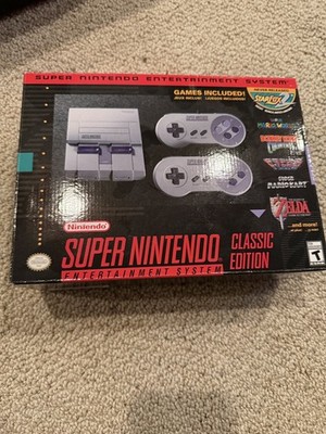 NEW SEALED SNES Super Nintendo NES Classic Mini Edition HDMI ORIGINAL OWNER