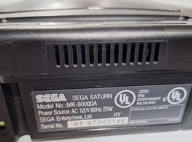 Sega Saturn Black Console CIB Games W/ Registration Tomb ,D Horror Tested  Rare