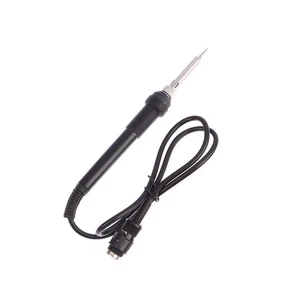 5 Poignée de fer à souder électrique à broche compatible avec pour 852D Plus 853D 878AD