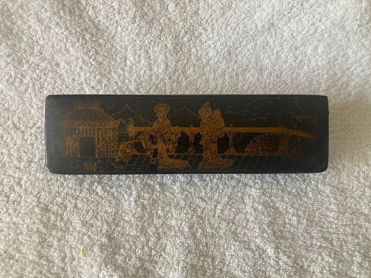 Japanese Calligraphy In Antique Japanese Boxes for sale | eBay