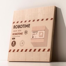 ROBOTIME 3mm Plywood 6 Pcs, 1/8 Maple Plywood for Laser Cutting  Engraving, ...