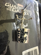 Guardians of the Galaxy Pendant Necklace Groot in Pot Dancing Baby Marvel READ