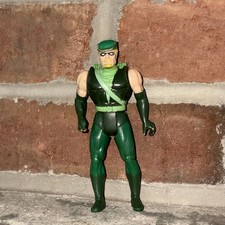 Green Arrow Super Powers 1985 Kenner Vintage Action Figure DC Comics NO BOW (1)