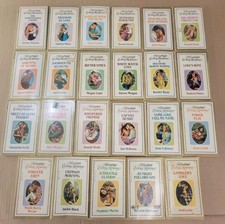 1980s Lot Of 23 CANDLELIGHT ECSTASY Classic Romance PB Amii Lorin LOW s
