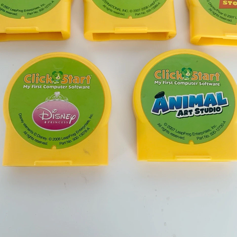 5 Click Start My First Computer Game Cartridges Leap Frog 2007 - Image 4 of 4