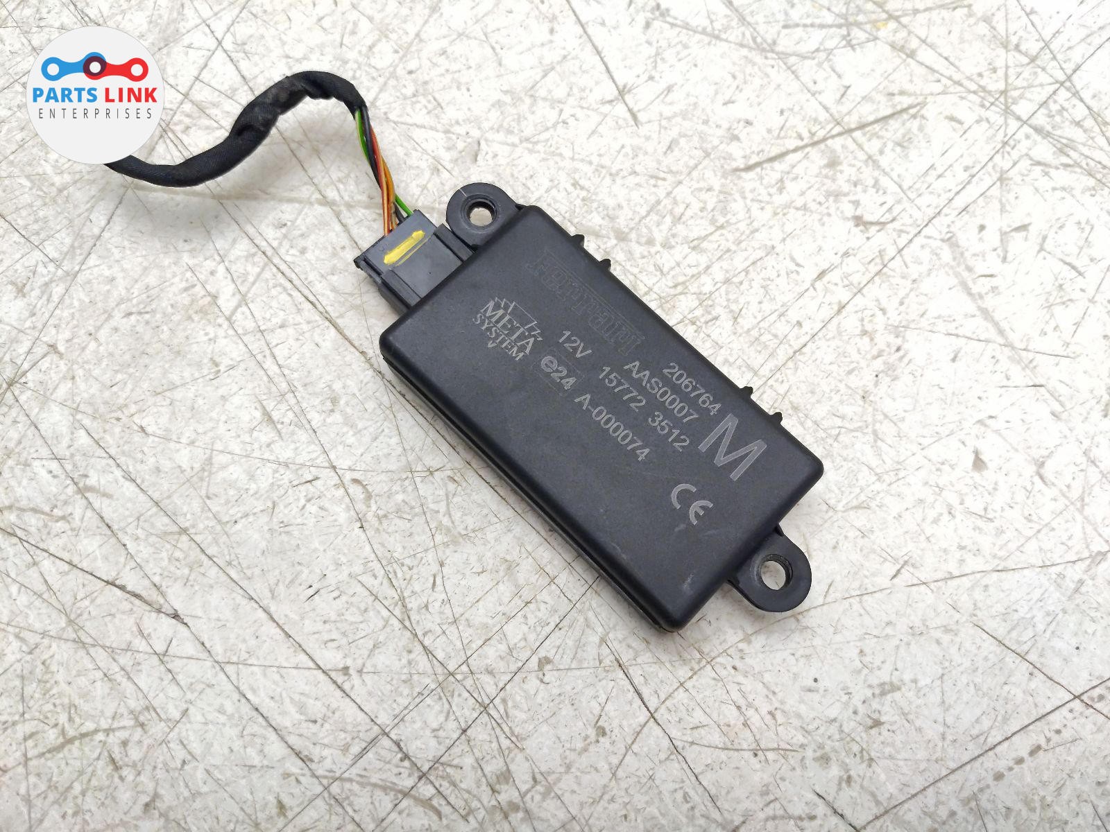 2008-14 FERRARI CALIFORNIA VOLUMETRIC SENSOR CONTROL MODULE HARNESS F149 206764