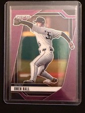 Owen Hall 2025 Prizm - Purple Prizm #14/149 - Detroit Tigers