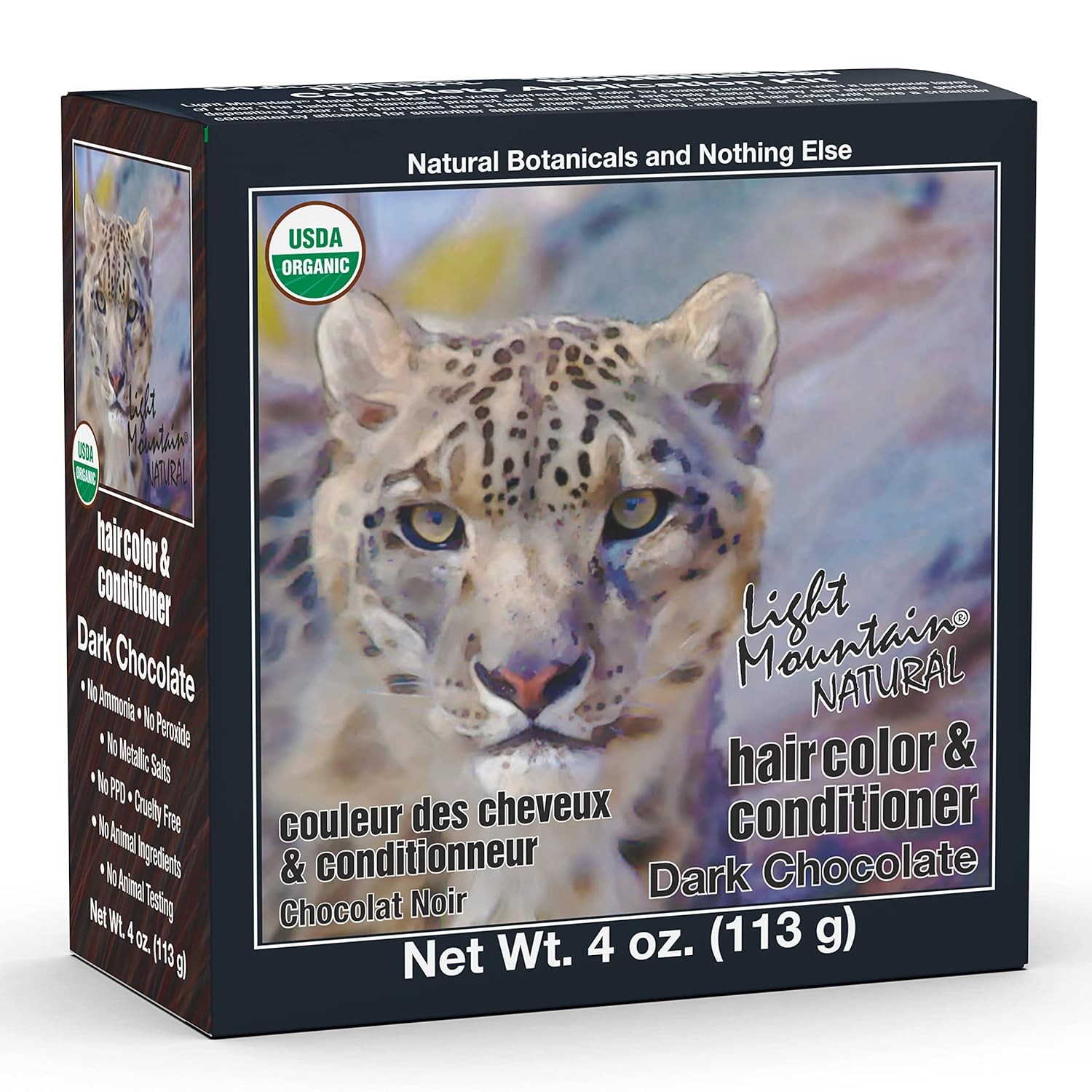 & Conditioner - Dark Chocolate Hair Dye For Men/