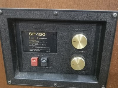 SANSUI SP-150 Speaker Pair 3Way Vintage Tested Japan High Quality
